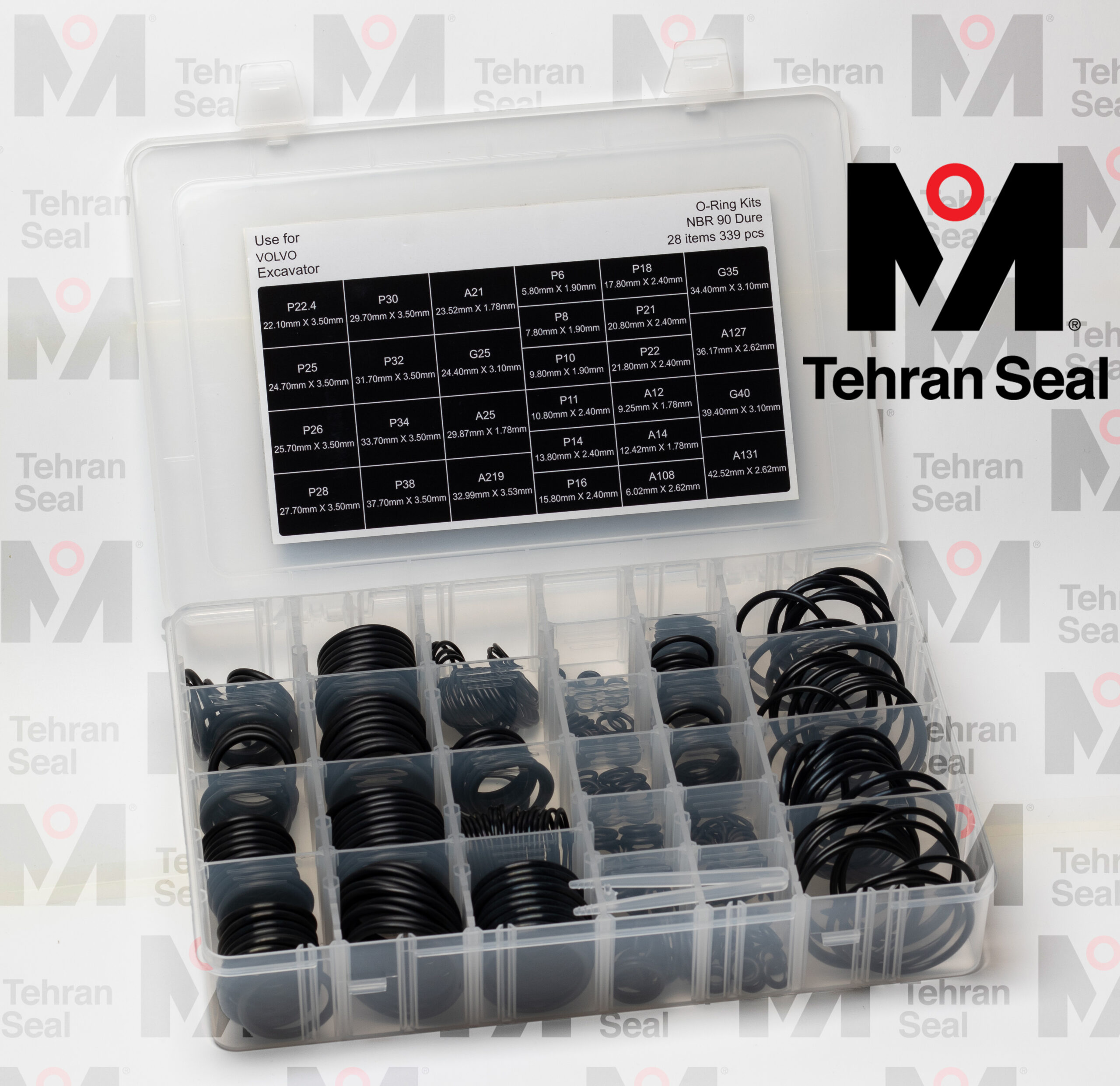 کیت اورینگ NBR ولوو 1 کیت اورینگ ولوو NBR 1
