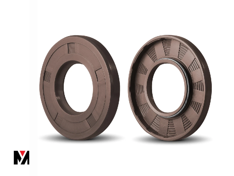 Oil Seal FKM 17X30X7 Type AS کاسه نمد دو لبه/Trelleborg
