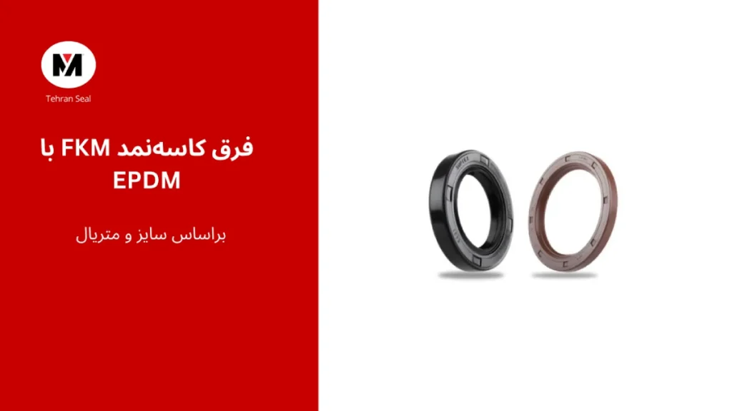 فرق کاسه‌نمد FKM با EPDM