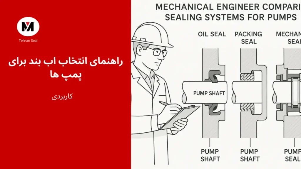 راهنمای انتخاب آببند برای پمپ